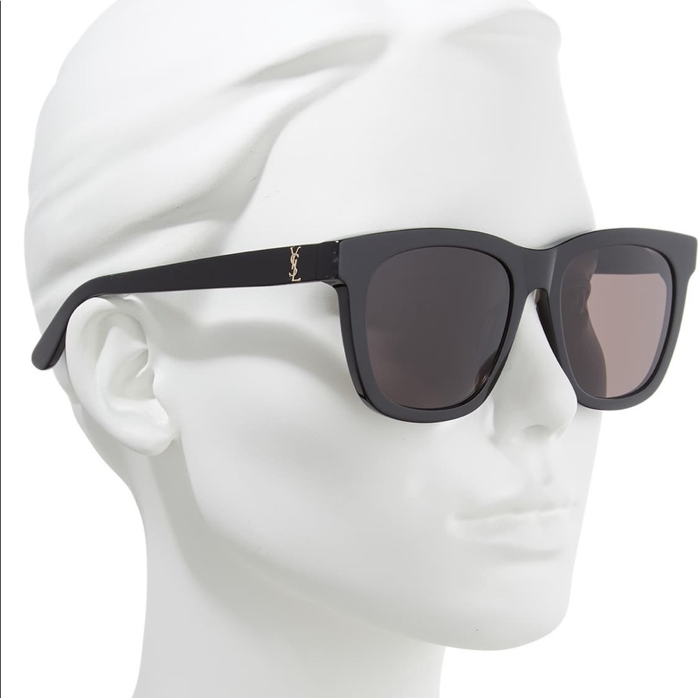 [SOLD] YSL Logo 55mm Classic Sunglasses *BRAND NEW - Picture 3 of 4